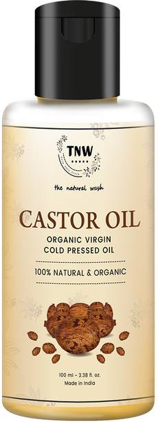 TNW - The Natural Wash Castor Oil | Virgin | Cold Pressed | Hair & Nails Growth Hair Oil