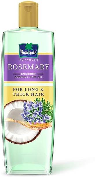 Parachute Rosemary-enriched Coconut | Rosemary Superfoods Magic| Long & Thick Hair Hair Oil