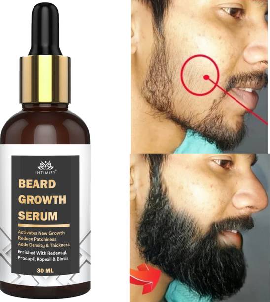INTIMIFY Beard Serum For Men for Shiny Nourished Beards Hair Oil