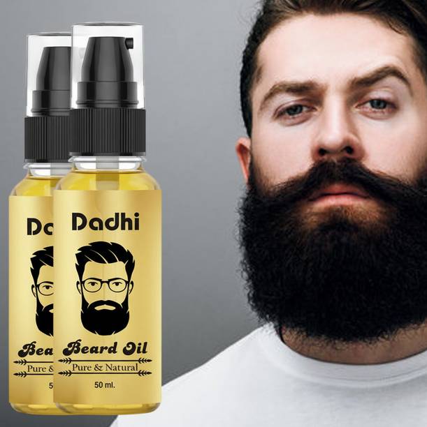 Dadhi Beard Oil 50ml Pack of 2 | 11 Oils for Thick Beard Hair Oil