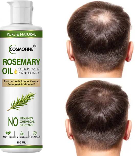 cosmofine Rosemary Essential Oil Reduces Hairfall and Greying of Hair Hair Oil