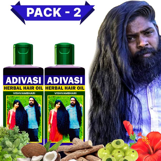 Adivasi Ayurvedic Adiwasi Herbal Keh tel with Natural & Biotin for Control Hairfall Hair Oil