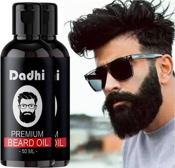 Dadhi Beard Hair Growth Oil BK 50ml Pack of 2 – Natural Herbal Beard Oil Hair Oil