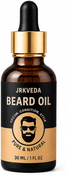 JRKVEDA Premium Beard Oil for Men Deep Nourishment Daily Care Hair Oil