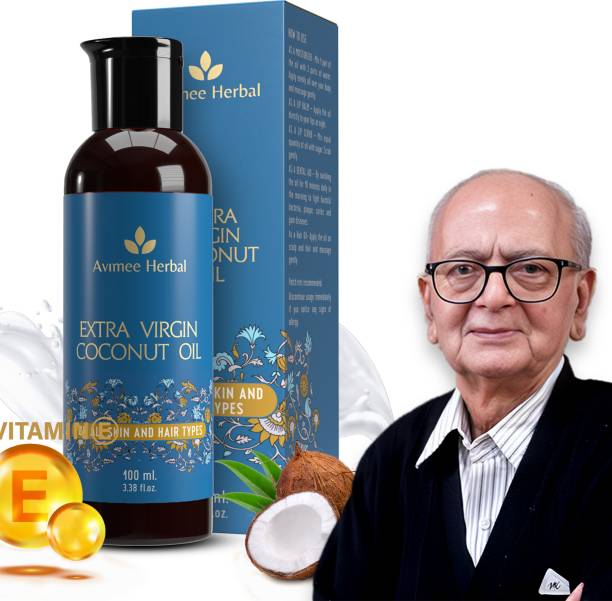 Avimee Herbal Extra Virgin Coconut Oil, With Vitamin E, For Hair�Growth, Hair Oil