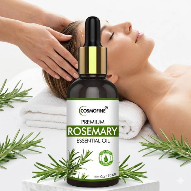 cosmofine Rosemary Essential Oil – Pure & Natural Hair Growth Oil Hair Oil
