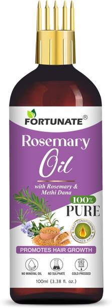 FORTUNATE Rosemary Hair Growth Oil with Rosemary & Methi Dana for Promoting Hair Growth Hair Oil