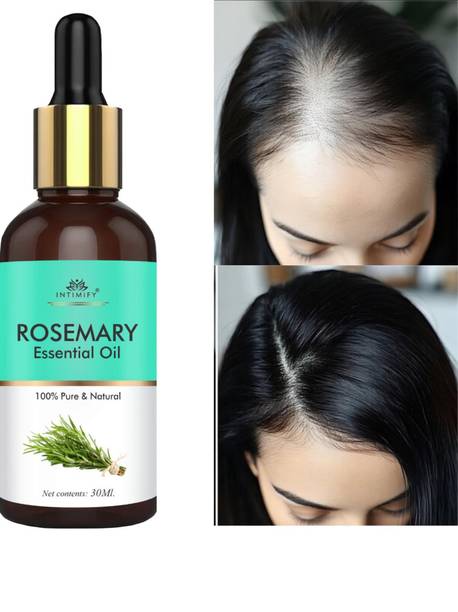 INTIMIFY Rosemary Essential Oil | Hair Growth Pure, Organic & Undiluted Hair Oil