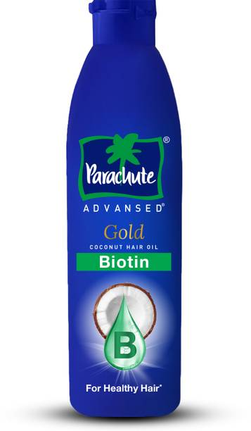 Parachute Advansed Biotin & Coconut Hair Oil | Deep Nourishment for Fuller Hair | No Paraben Hair Oil