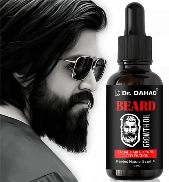 Dr. DAHAO Beard Oil For Beard Hair Growth and for Men  Hair Oil