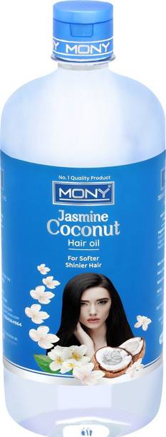 Mony Jasmine Coconut Smooth And Silky Hair Oil 1 Liter Hair Oil