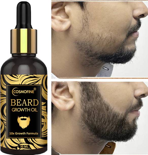 cosmofine Beard Oil For Patchy & Uneven Beard Nourishes for Longer and Thicker Beard Hair Hair Oil