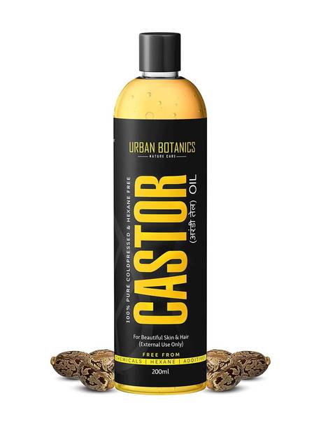 UrbanBotanics Cold Pressed Virgin Castor Oil For Skin & Hair Oil