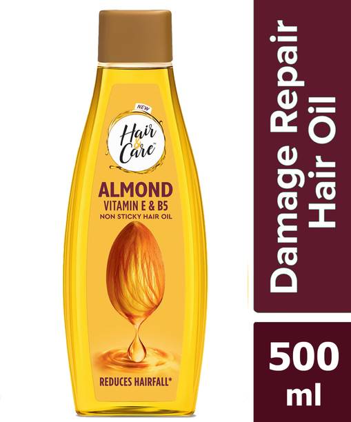 HAIR & CARE Almond Vitamin E & B5 NON STICKY HAIR OIL Hair Oil