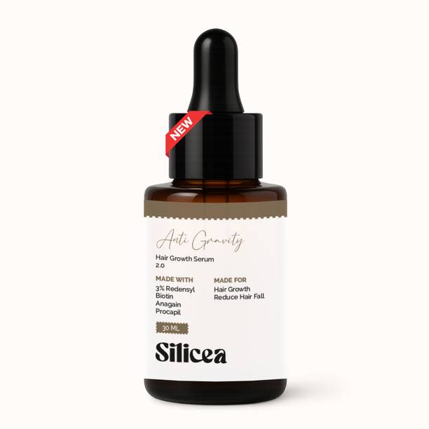 Silicea Hair Growth Serum With 3% Redensyl, Anagain, Biotin & Procapil, Saw Palmetto Hair Oil
