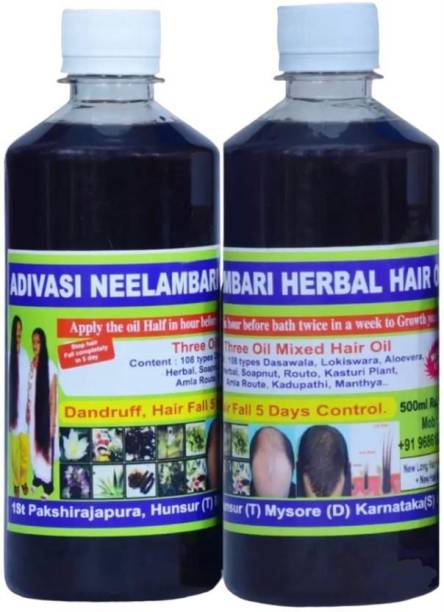Adivasi Hair Oil 500ml REG Hair Oil