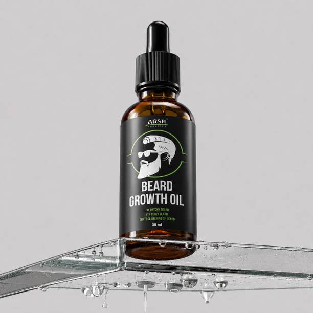 Arsh Organics Prime Growth Beard Oil, Your Weapon for a Bold Look" Hair Oil