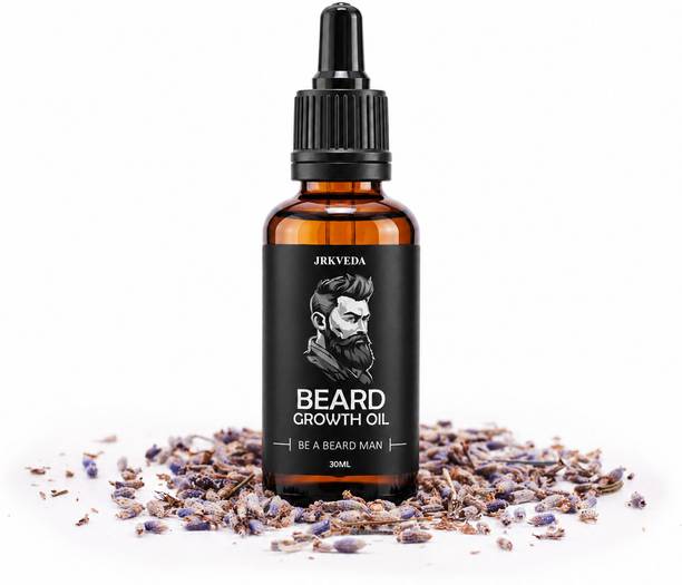 JRKVEDA Beard Growth Oil for Men Beard Hydration and Thickness Hair Oil