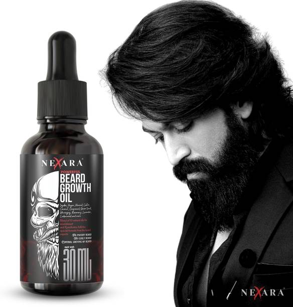 Nexara "Grow Your Confidence: Our Beard Growth Oil Solution" Hair Oil