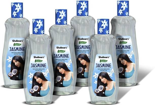 shalimar's Ayurvedic Jasmine Hair Oil 100ml pack of 6 Hair Oil