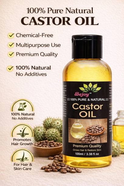 Bejoy Castor Oil – Luxurious Hydration for Everyday Skincare Hair Oil