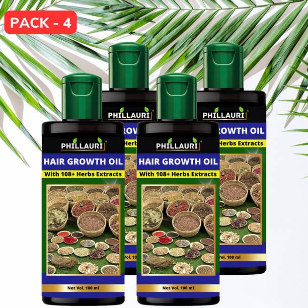 Phillauri Herbal Natural Jbuti Hair Oil for Long, Healthy & Strong Hair Oil