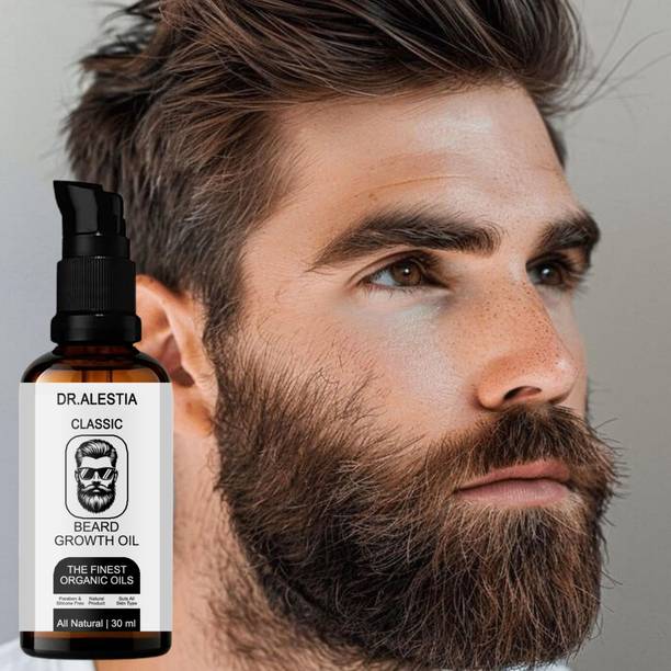 dr. alestia Goodness Dr. Ales Fast & Advanced Beard & Mustache Growth Oil for MenAX78 Hair Oil