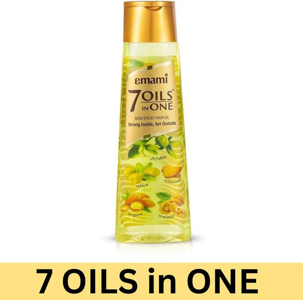 EMAMI 7 Oils In One Hair Oil Makes Hair 20X Stronger. Hair Oil