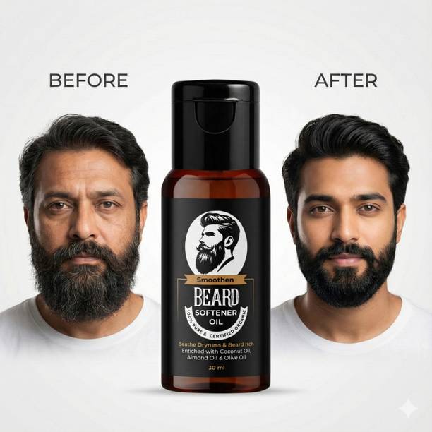 TYRELL Luxury Beard Softener Oil with Jojoba & Almond - Grooming for Men (30ml) Hair Oil