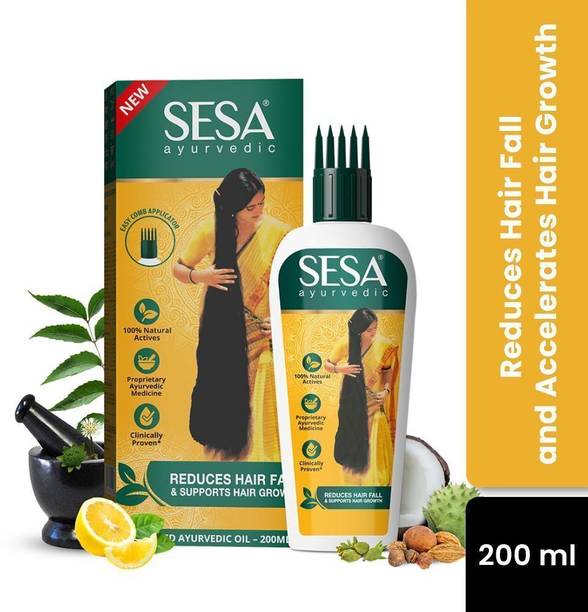 SESA Ayurvedic Hair Growth Oil with Bhringraj Hair Oil