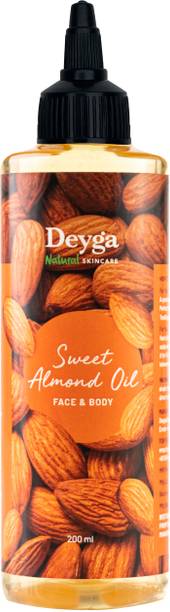 Deyga Sweet Almond Drops Oil 100% Pure & Natural Vi...