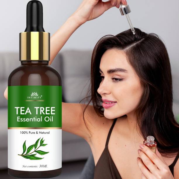 INTIMIFY Tea tree Hair Oil for Dandruff Hair Growth & Anti Hair Fall Hair Oil