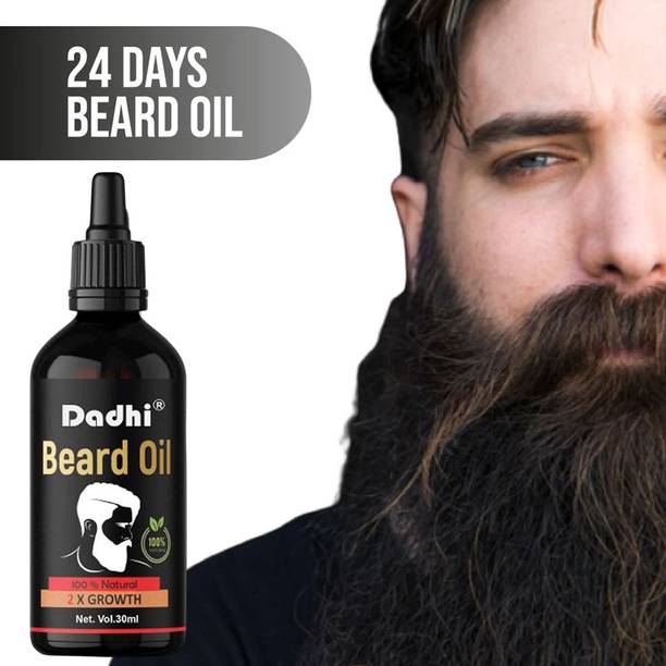 Dadhi Beard Oil for Patchy Beard Rescue, Natural Blend Hair Oil