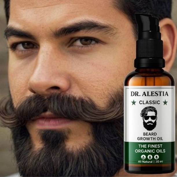 dr. alestia beard oils Beard growth oil for men Hair Oil 30ml. Hair Oil