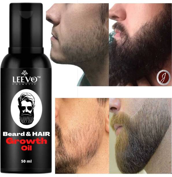 LEEVO Deep Repair Beard Oil for Damaged and Dry Beard Hair Hair Oil