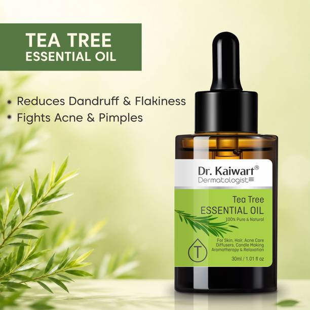 Dr. Kaiwart Tea Tree Oil for Skin, Hair and Acne care - Tea-Tree Essential Oil Hair Oil