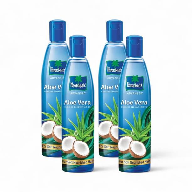 Parachute Advansed Aloe Vera Coconut Hair Oil - 250 ml Pack Of 4 Hair Oil