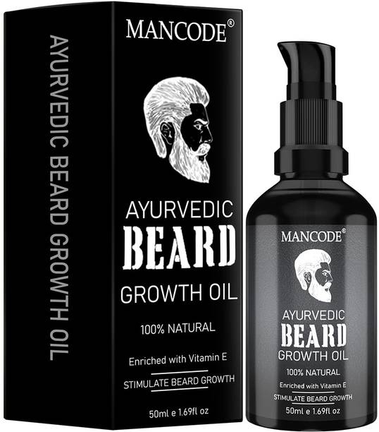 MANCODE Ayurvedic Beard Growth,50ml Hair Oil