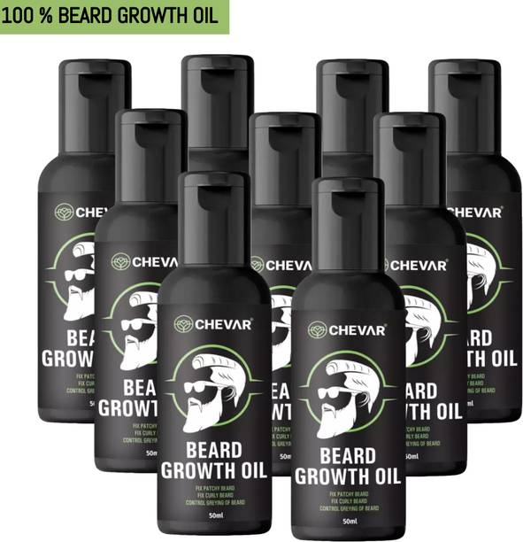 Chevar beard oil For Men for thicker, longer Beard For patchy, uneven Beard Hair Oil