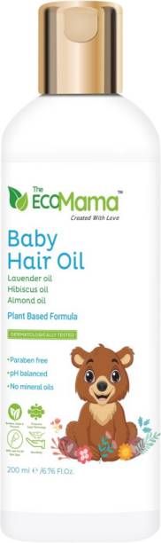 The Eco Mama Baby  Hair Oil