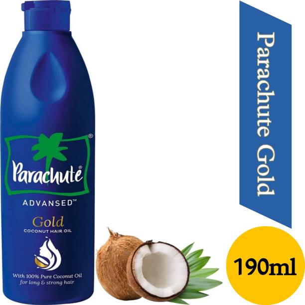 Parachute Advansed Gold Coconut Hair Oil #@ 190 ml Hair Oil