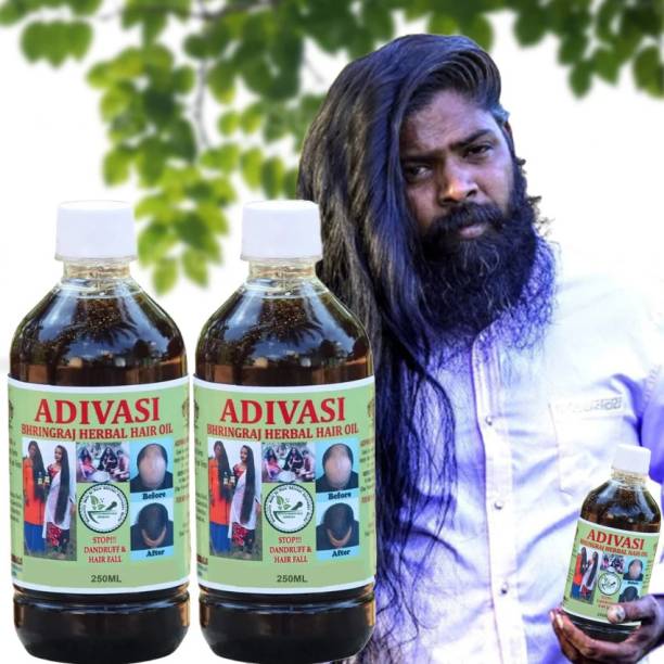 Adivasi nilambari Adivasi Bhringraj Herbal Hair Growth Oil 500ml Hair Oil