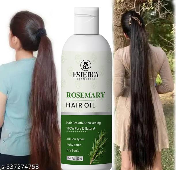 Estetica Rosemary Herbal Hair Oil for Hair Repair & Hair Strength Hair Oil