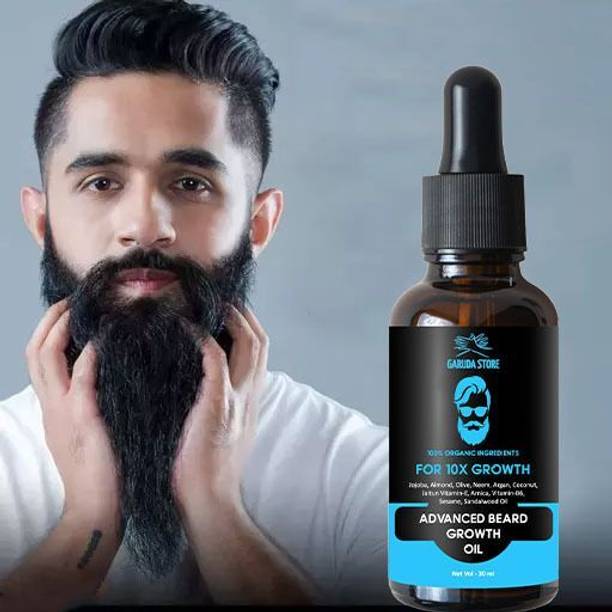 Garuda Store Get a Thick and Long Beard with Beard Oil for Long Beard Man Hair Oil