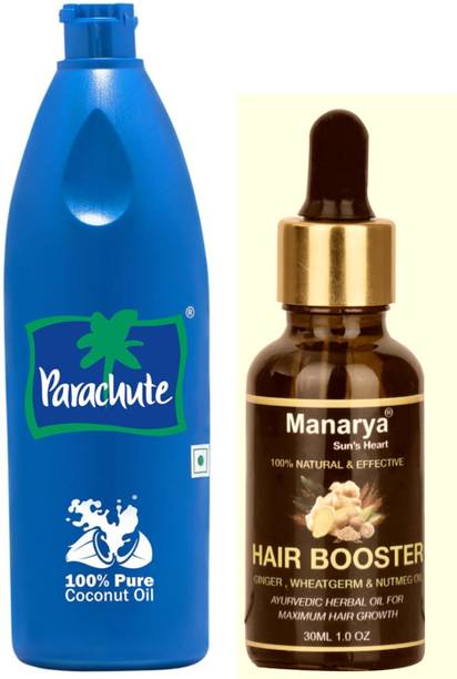 Parachute Coconut & Ginger Hair Booster Oil Nourishin...