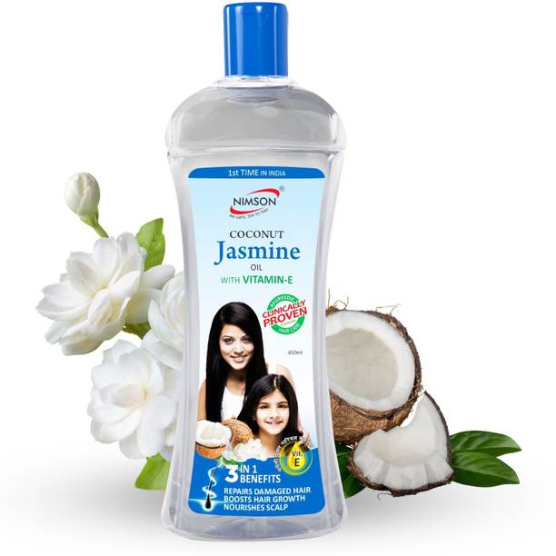 Nimson Coconut Hair Oil with Vitamin E for Damaged Hair Regrowth Hair Oil