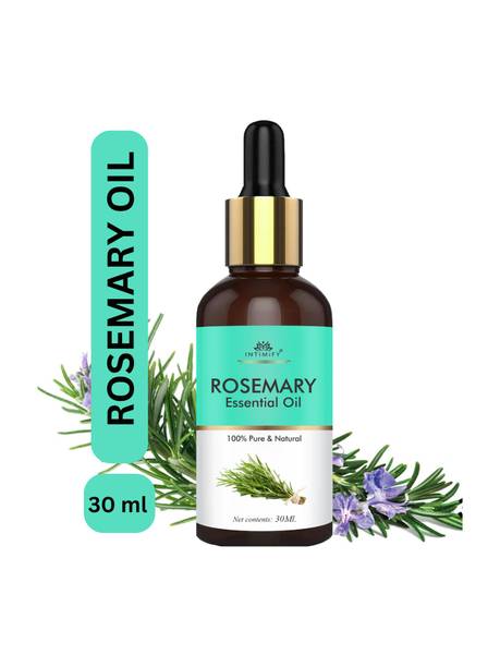 INTIMIFY Rosemary Essential Oil, 100% Pure Oil for Hair Growth, Hair Fall Control Hair Oil
