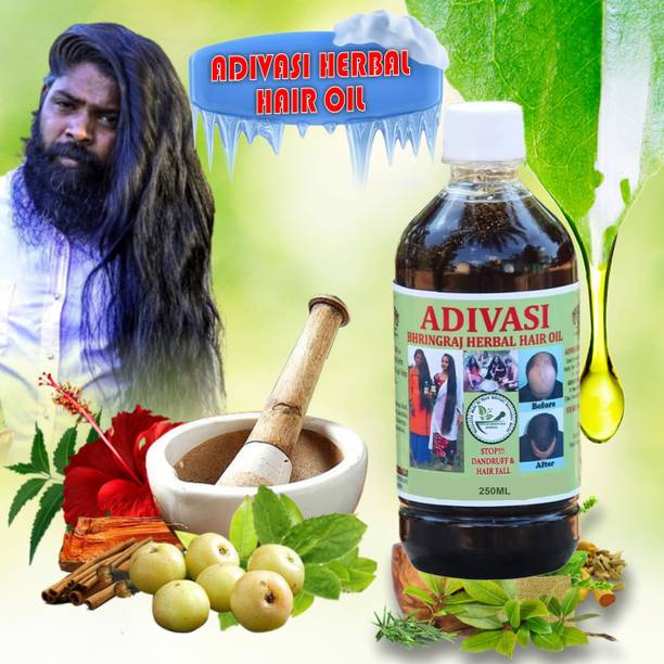 Adivasi vishavabhri Fast Hair Growth and Dandruff Control  Hair Oil