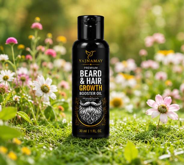 YAJNAMAY Daily Beard & Hair Nourishing Oil Lightweight Formula Pack of 1 Hair Oil