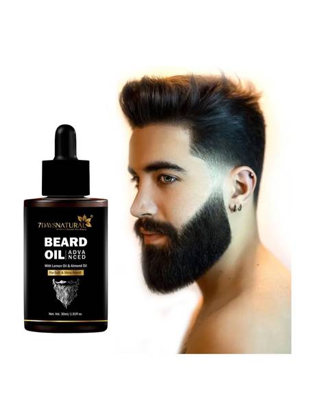 7days natural Beard For Beard Growth and for Men  Hair Oil